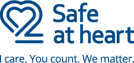 Safe at heart logo